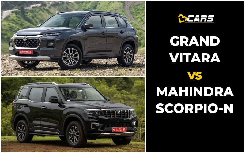 Maruti Suzuki Grand Vitara Vs Mahindra Scorpio-N